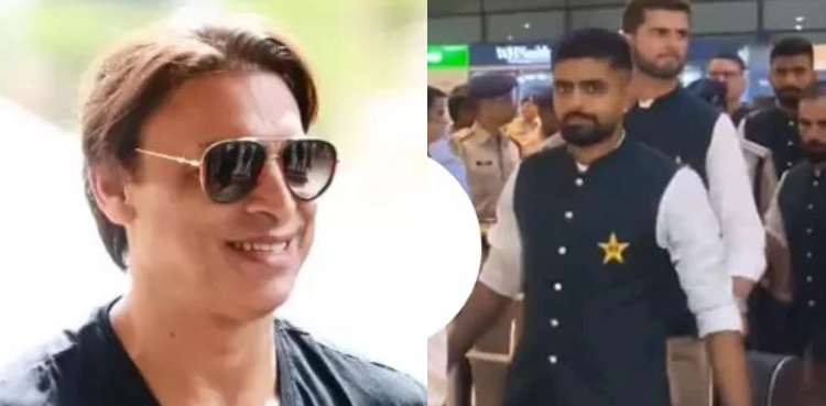 پاکستان ٹیم کے بھارت میں استقبال پر شعیب اختر خوش