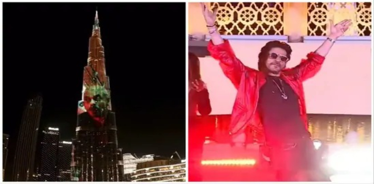 شاہ رخ خان کی فلم ’جوان‘ کا ٹریلر برج خلیفہ پر ریلیز