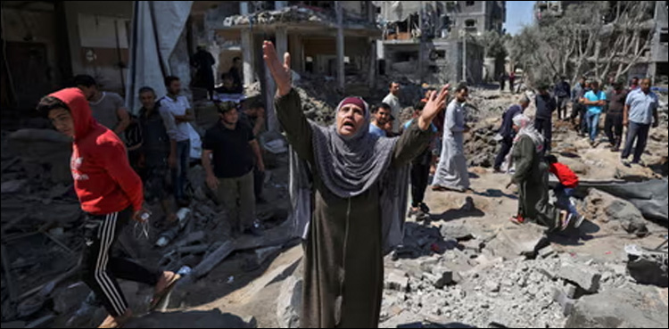 اسرائیلی مظالم : شہید فلسطینیوں کی تعداد 2000 سے تجاوز کرگئی