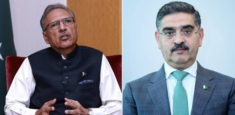 یومِ سیاہ کشمیر  پر صدر مملکت اور نگراں  وزیراعظم کے پیغامات