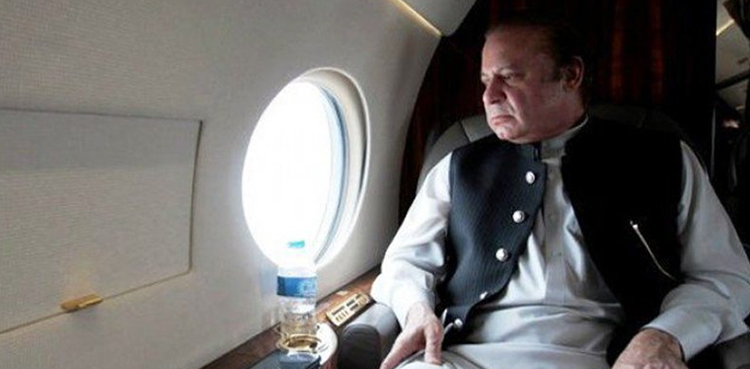 نواز شریف اسلام آباد ائیرپورٹ پر اتریں گے یا نور خان ایئربیس پر؟ صحافی کا اسحاق ڈار سے سوال