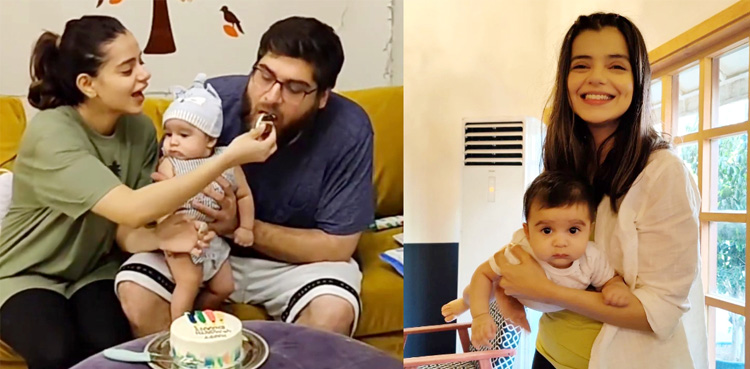 صرحا اصغر کے بیٹے کی سالگرہ کی خوبصورت تصاویر وائرل
