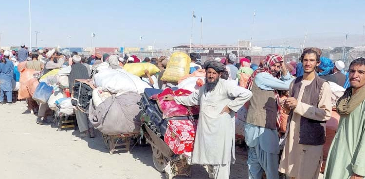 غیر قانونی افغان باشندوں کا وطن واپسی کا سلسلہ جاری