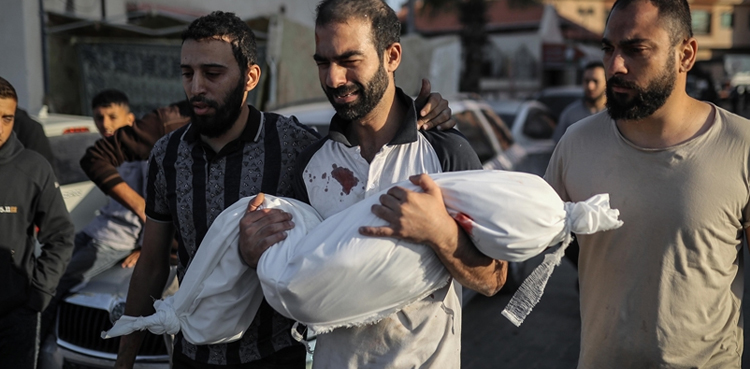 اسرائیل نے غزہ کو بچوں کا قبرستان بنادیا ،  ہر 10 منٹ میں ایک بچہ شہید
