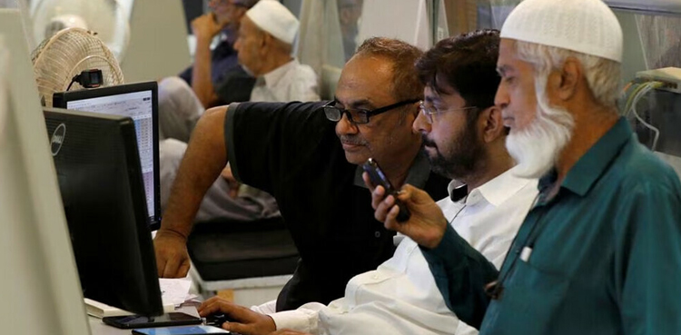 پاکستان اسٹاک مارکیٹ میں انڈیکس  تاریخ میں پہلی بار 54 ہزار کی سطح عبور کرگیا