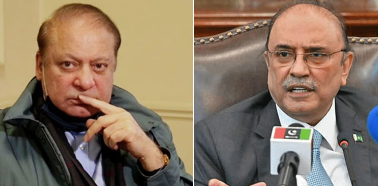 آصف زرداری  کا نواز شریف پر طنز