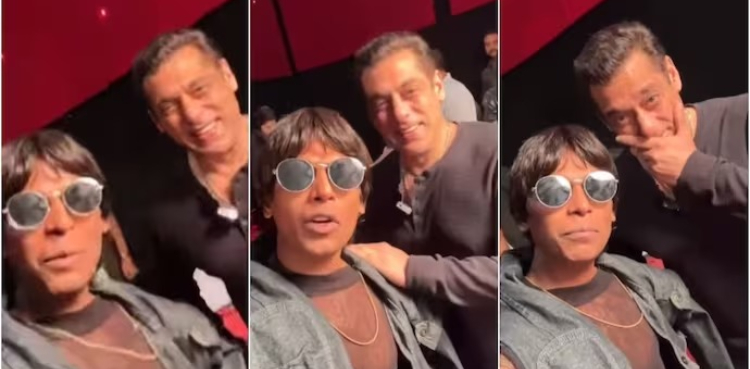 شاہ رخ خان کی ’چائنہ کاپی‘ دیکھ کر سلمان خان کی ہنسی چھوٹ گئی، دلچسپ ویڈیو وائرل