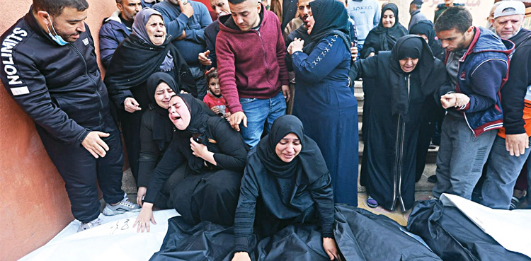 غزہ میں اسرائیلی مظالم جاری، فلسطینی شہداء کی تعداد 20 ہزار تک پہنچ گئی