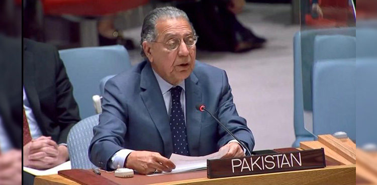 پاکستان کا اقوام متحدہ میں  یمن کیلئے مذاکرات اور فوری انسانی امداد پر زور