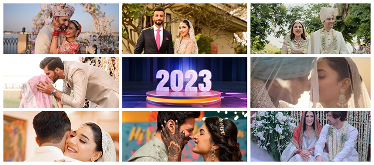 سال 2023 میں شادی کرنے والی معروف شخصیات