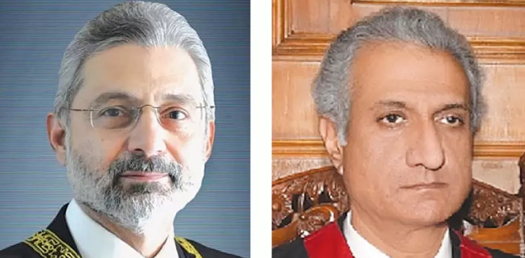 چیف جسٹس قاضی فائز عیسیٰ کا جسٹس اعجاز الاحسن کو جوابی خط