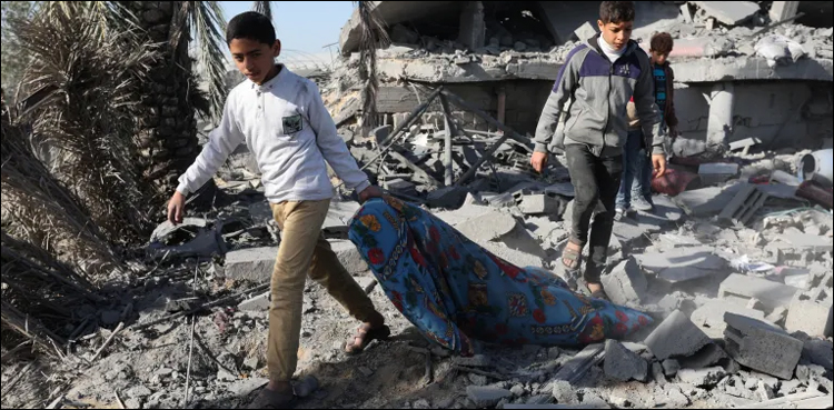 غزہ پر اسرائیلی وحشیانہ حملے، 2 روز میں 390 فلسطینی شہید
