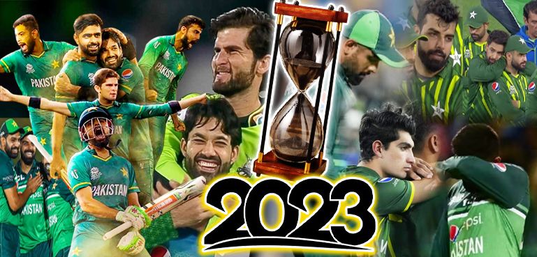 2023 :  قومی کرکٹ ٹیم تنزلی اور ترقی کے درمیان جھولتی رہی