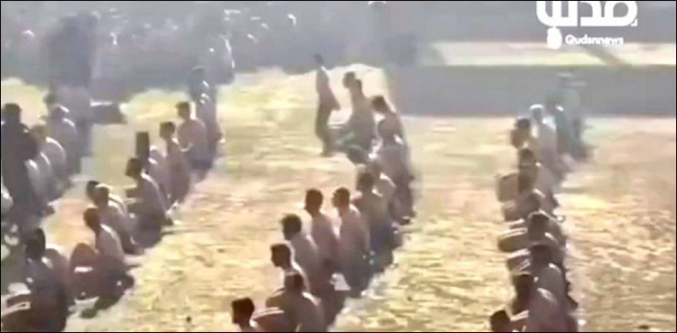 غزہ کے بچوں اور بوڑھوں سے تضحیک آمیز اسرائیلی سلوک کی ایک اور ویڈیو