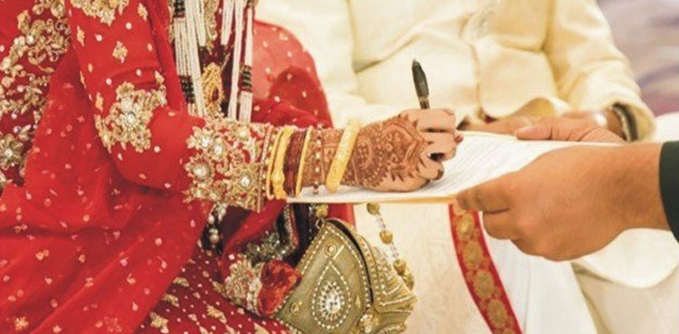 سجی سنوری دلہن شادی کے عین موقع پر گرفتار
