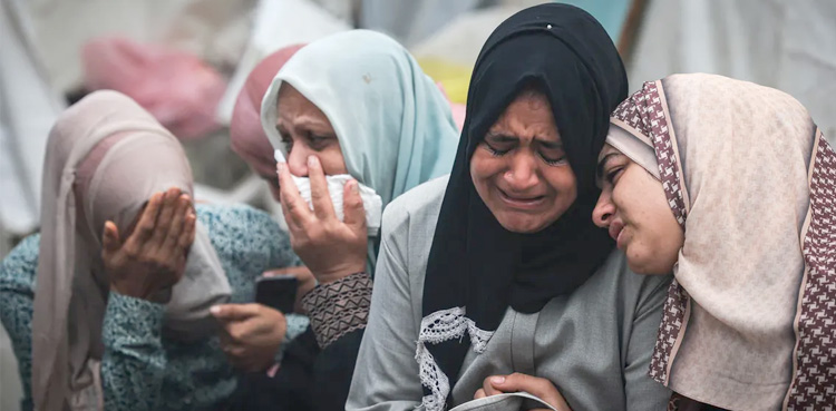 اسرائیلی فوج کی غزہ پر بمباری، مزید 151 فلسطینی شہید