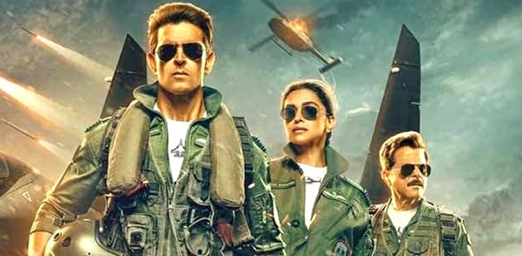 ہریتک اور دپیکا کی نئی فلم ’فائٹر‘  لیک ہوگئی