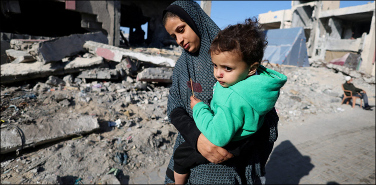 غزہ میں اسرائیلی دہشت گردی جاری، فلسطینی شہدا کی تعداد 25 ہزار ہو گئی