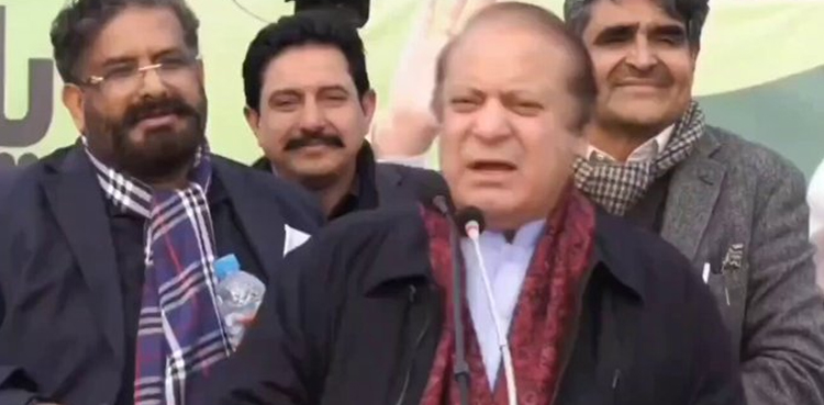 بانی پی ٹی آئی نے اقتدار جاتا دیکھ کر پاکستان پر حملہ کر دیا، نواز شریف
