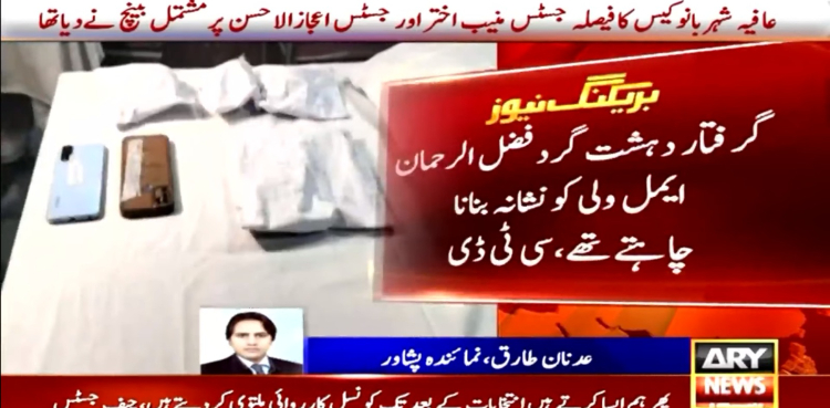 داعش کے 2 دہشت گرد گرفتار، اہم سیاسی رہنما نشانہ تھے