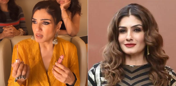 ’لوگ کیا کہیں گے‘ روینہ ٹنڈن کی ویڈیو وائرل