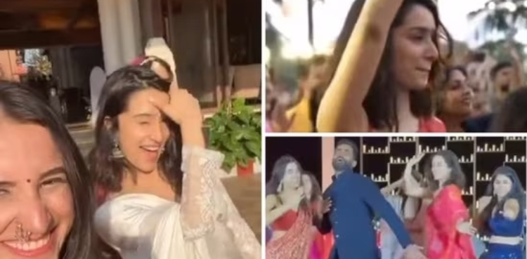 شردھا کپور کا شوخ و چنچل انداز سب کو بھا گیا