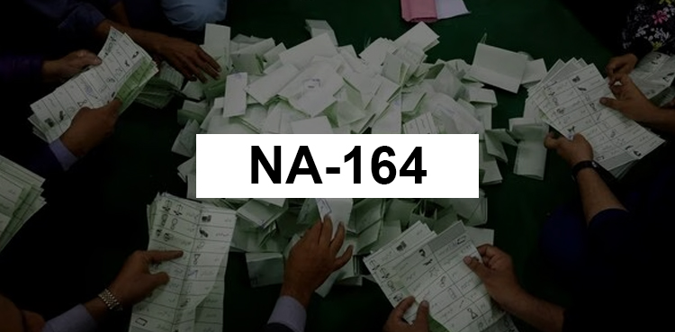 این اے 164 میں (ن) لیگ کامیاب، آزاد امیدوار نے نتائج عدالت میں چیلنج کر دیے
