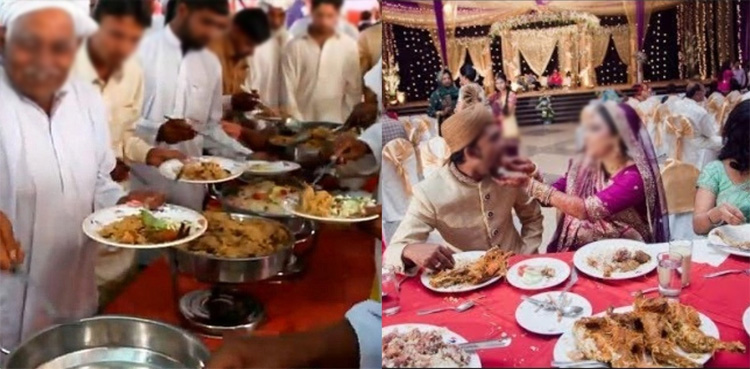 شادی میں کھانا کھانے کے بعد دولہا دلہن سمیت 50 افراد کی حالت غیر