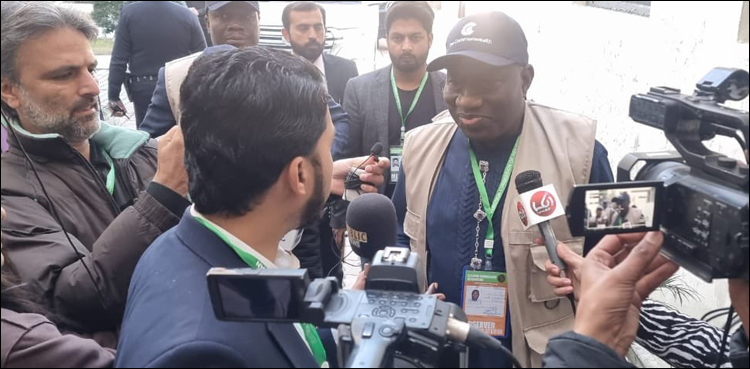’’انٹرنیٹ سے زیادہ اہم ووٹ ڈالنا ہے‘‘ سربراہ کامن ویلتھ آبزرور