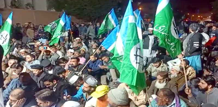 جماعت اسلامی کا شہر کے 8 بڑے مقامات پر کل دھرنے کا اعلان