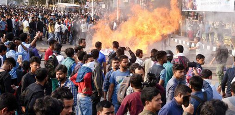 بھارت میں متنازع بل کے نفاذ پر ملک بھر میں مظاہرے