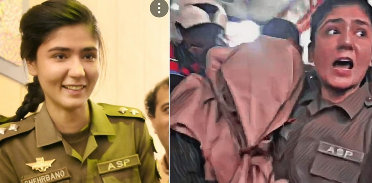 شہربانو ! شکریہ،  ہم سب کو آپ پر فخر ہے،  مریم نواز کا خاتون پولیس افسر کو خراجِ تحسین پیش