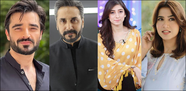 شوبز ستاروں نے عوام سے ووٹ کاسٹ کرنے کی اپیل کر دی