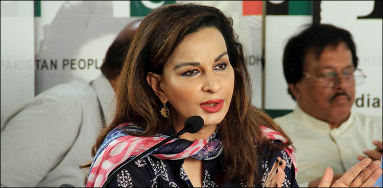 عطا تارڑ اور ان کے غنڈے پیپلزپارٹی پر حملے کررہے ہیں، شیری رحمان کا الزام