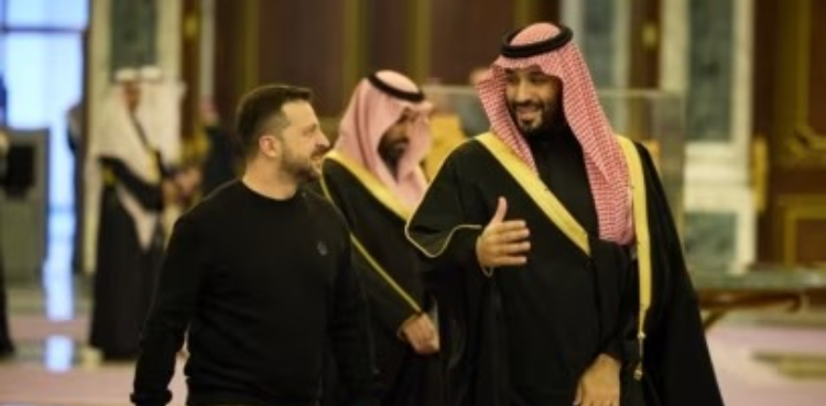 روس یوکرین تنازعہ: یوکرینی صدر نے سعودی ولی عہد سے مدد مانگ لی