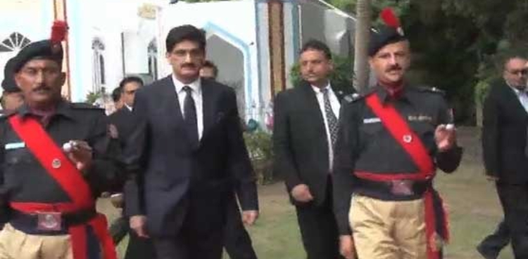 مراد علی شاہ نے وزیراعلیٰ آفس کا چارج سنبھال لیا، گارڈ آف آنر پیش کیا گیا