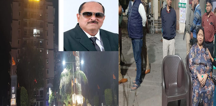 پولیس کے خوف سے وکیل نے عمارت کی 8ویں منزل سے چھلانگ لگا دی