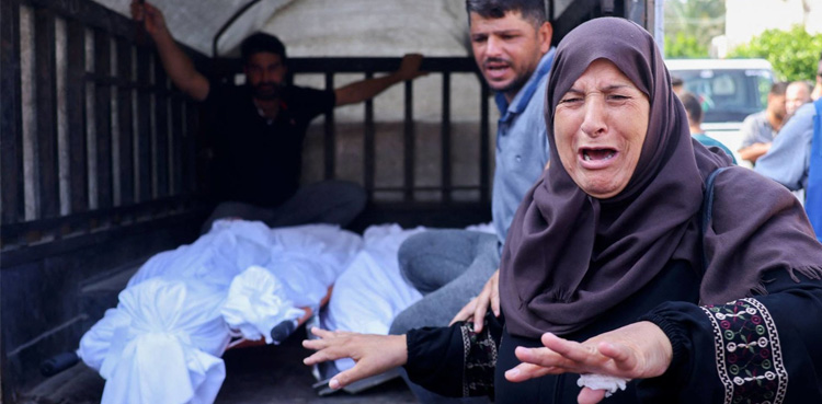 غزہ: اسرائیلی بربریت جاری، مزید 90 فلسطینی شہید