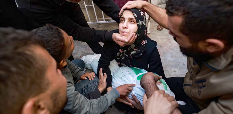 غزہ میں اسرائیلی جارحیت جاری، مزید 77 فلسطینی شہید