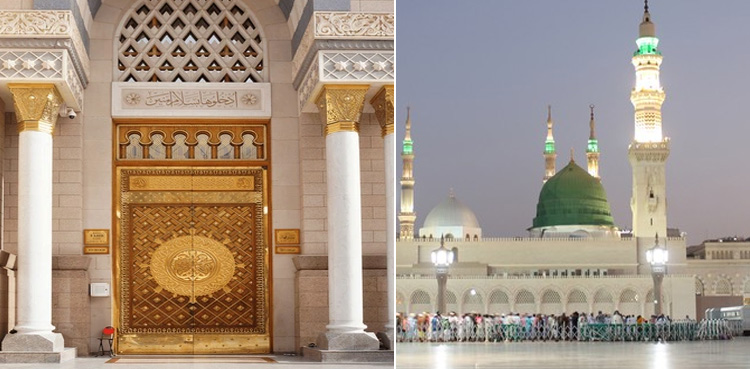 مسجد نبوی ؐ کے دروازوں میں کیا خاصیت ہے؟