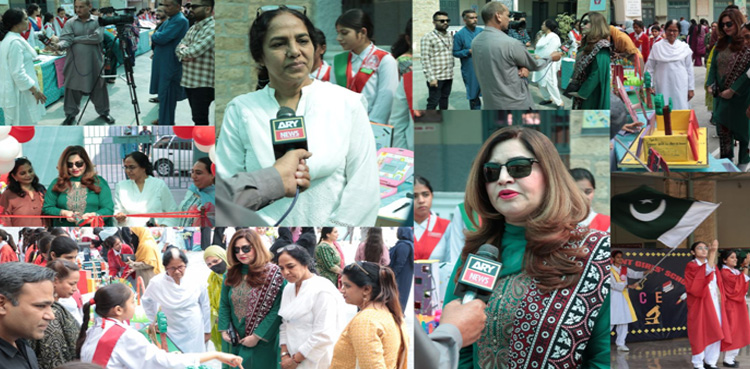 خواتین کے عالمی دن کے موقع پر کراچی کے اسکول میں’’سائنسی نمائش‘‘ کا انعقاد