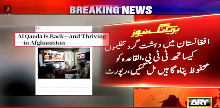 دہشت گرد تنظیم القاعدہ افغانستان میں دوبارہ قدم جمانے لگی