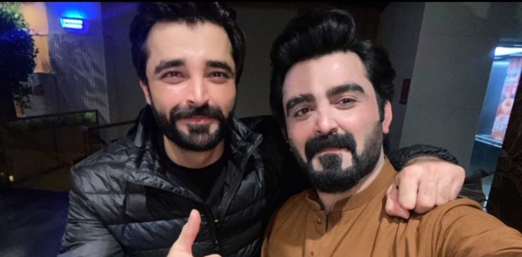 حمزہ علی عباسی کی اپنے ہمشکل سے ملاقات
