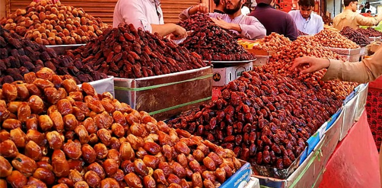رمضان سے قبل کھجور کی قیمت میں اضافہ