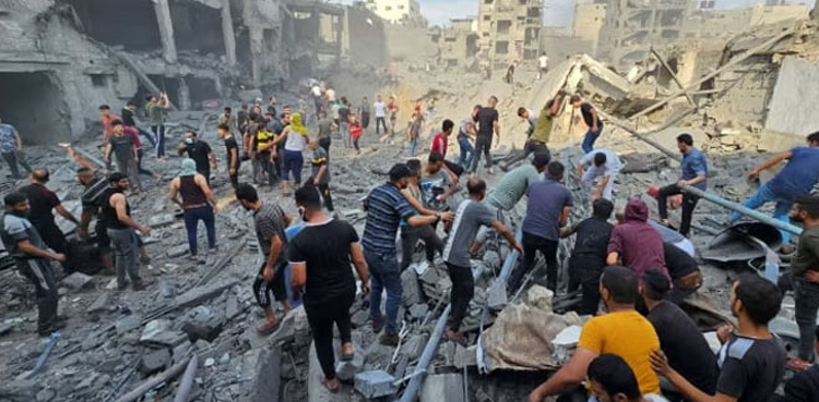 غزہ: اسرائیلی حملوں میں مزید 30 سے زائد فلسطینی شہید