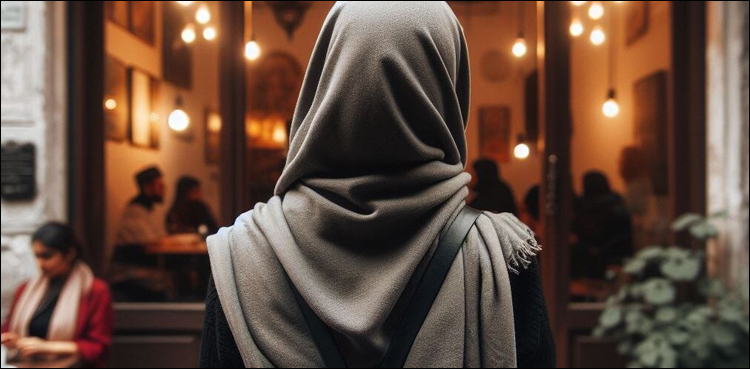 تم نے حجاب پہنا ہے کیفے میں نہیں آ سکتی، باحجاب خاتون نشرح کے ساتھ پیش آنے والے واقعے کی تفصیلات