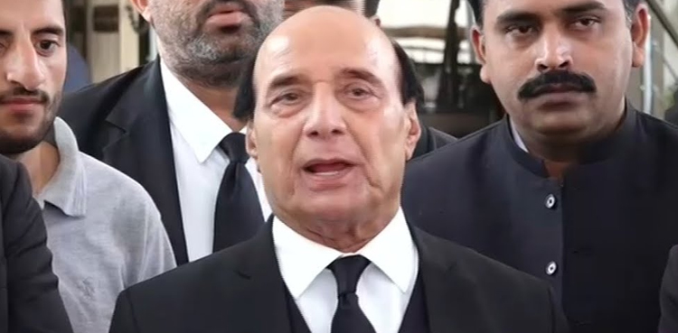 بانی پی ٹی آئی نوازشریف اورزرداری سے کسی صورت بات نہیں کریں گے، لطیف کھوسہ