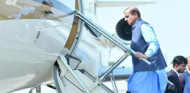 وزیراعظم شہباز شریف دورہ سعودی عرب کیلئے روانہ