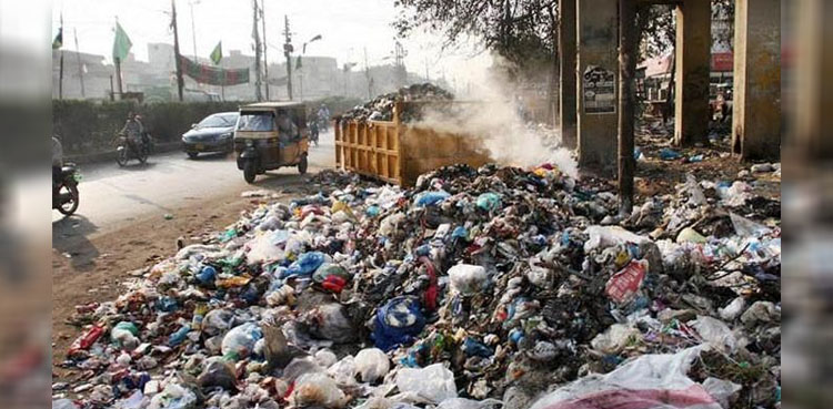 کچرا اور ملبہ سڑک پر پھینکنے والوں کو گرفتار کیا جائے گا