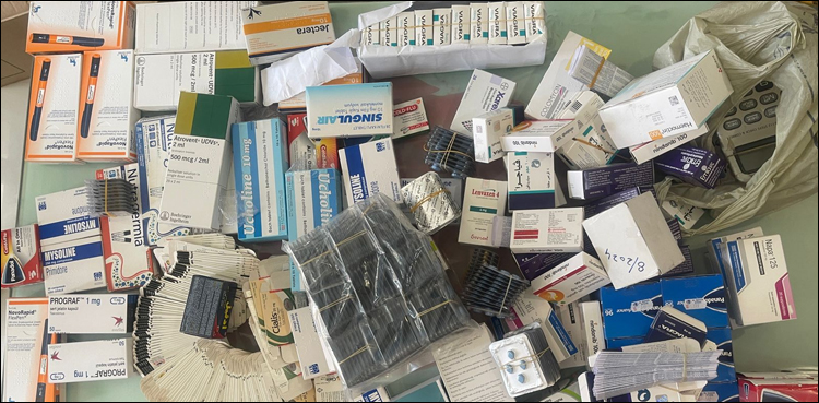 لاکھوں روپے مالیت کی سرکاری ادویات کی خوردبرد میں ملوث 6 ملزمان گرفتار